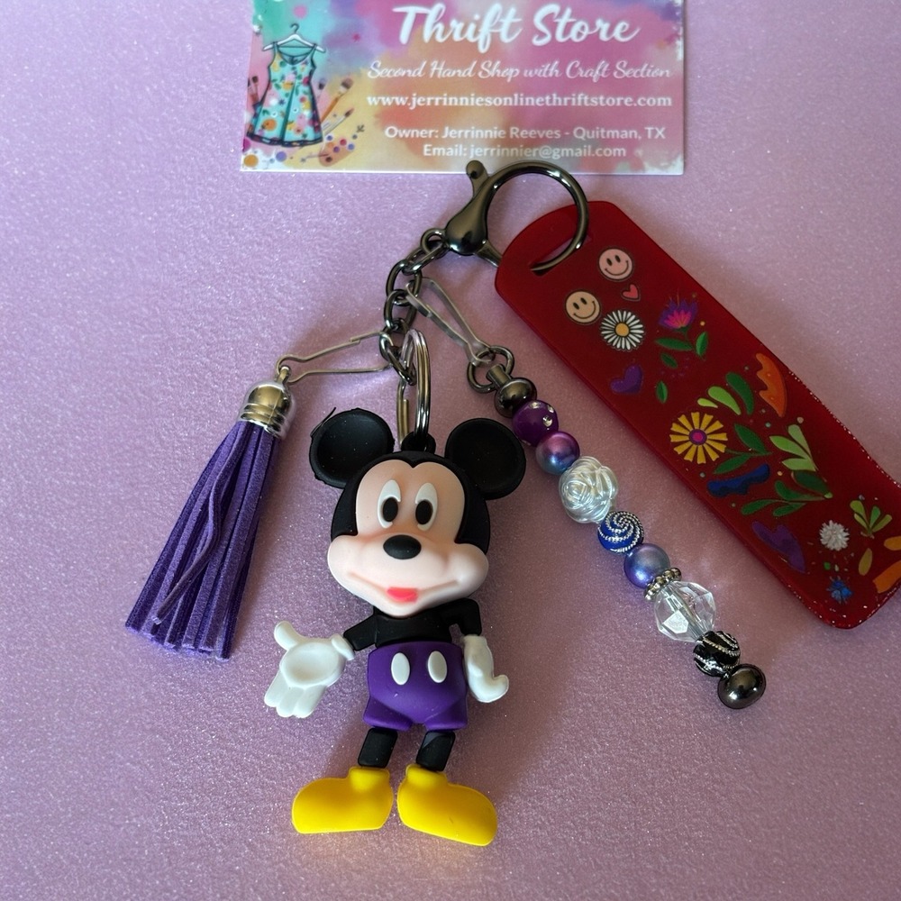 Mickey Mouse Handmade Mini Tumbler Keychain